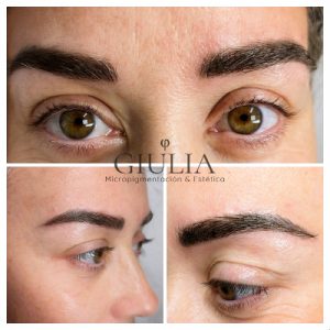 Microblading Cejas Alicante resultado de un tratamiento de Microblading de Cejas